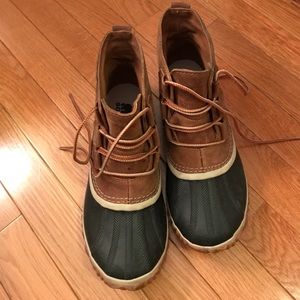 Sorel Out N About Leather Duck Boot