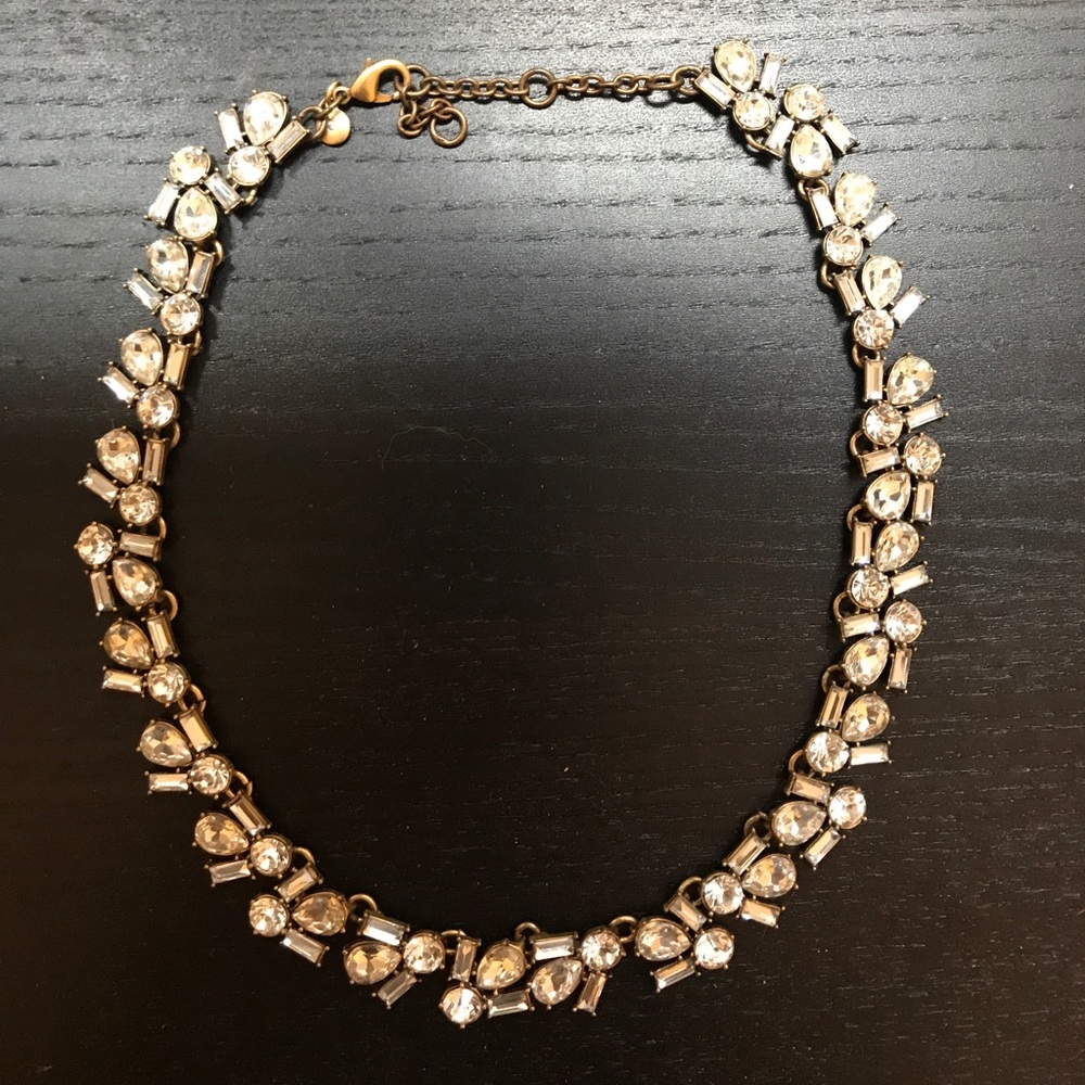 J.Crew Crystal Statement Necklace