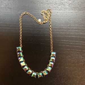 J.Crew Iridescent Statement Necklace