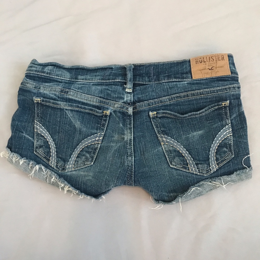 Hollister Distress Denim Shorts