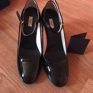 Authentic Prada black heels