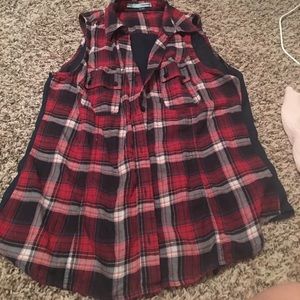 Maurices button up with open back