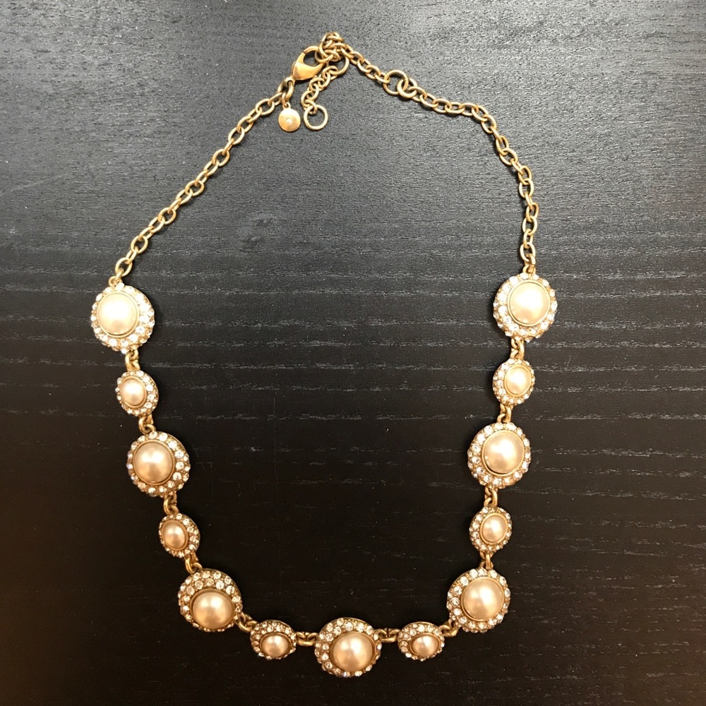 J.Crew Pearl Statement Necklace