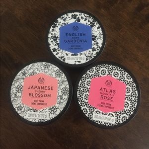 The Body Shop Body Cream - 3 full size never used!