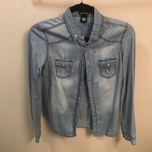 Denim Button Up Shirt