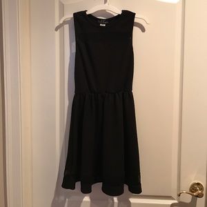 A black dress