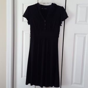 Black ruffle dress PRICE DROP