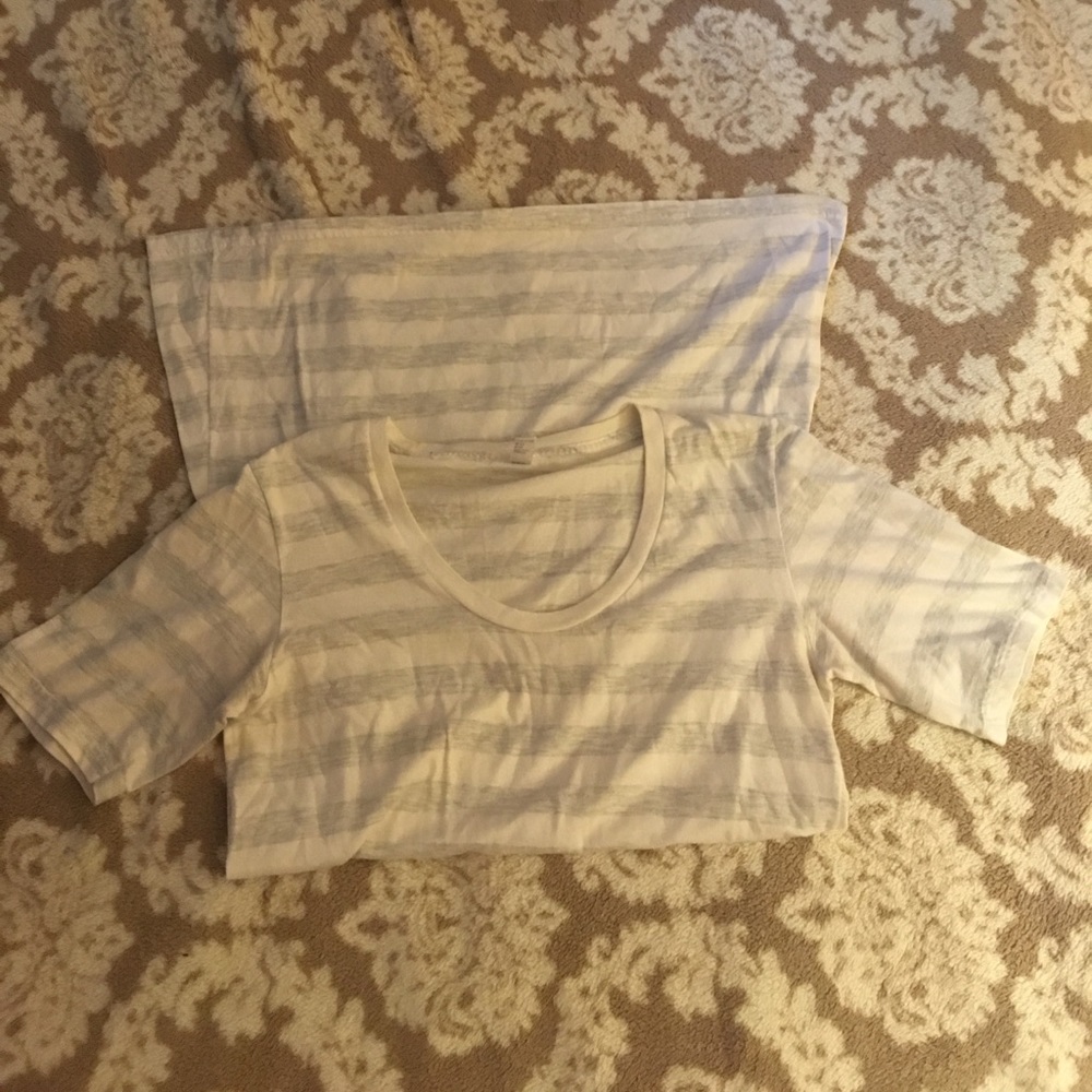 Striped t-shirt dress