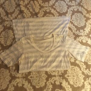 Striped t-shirt dress