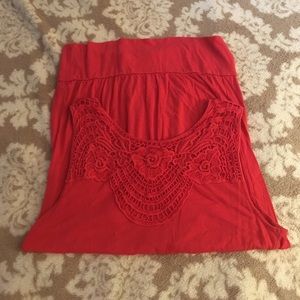 Red Shirt with Details