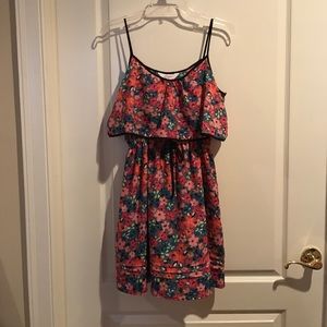 A fun flower flowy dress