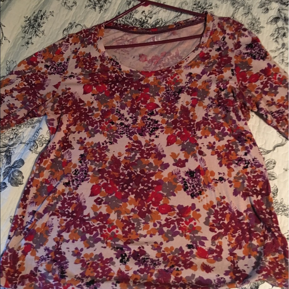 Floral top Nicole Miller