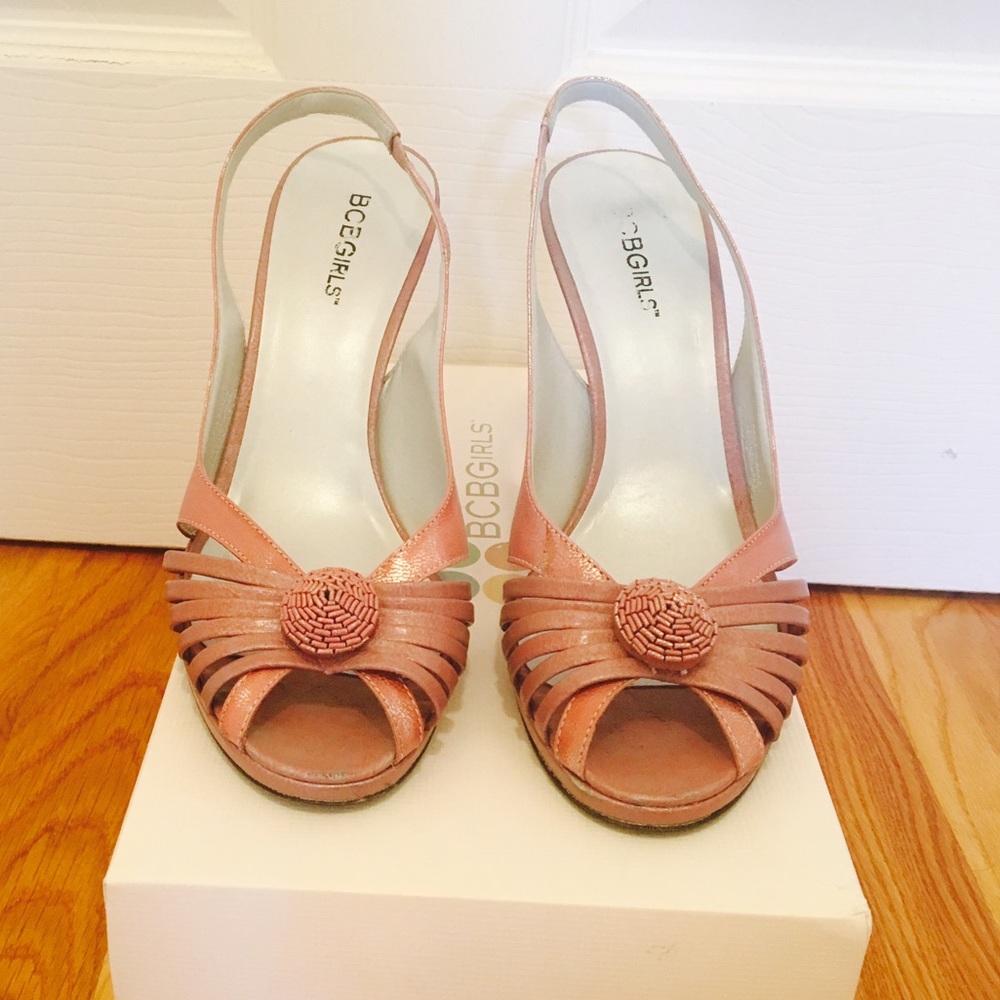 Sale❗️BCBG Sling-back Sandal in Dusty Rose❗️
