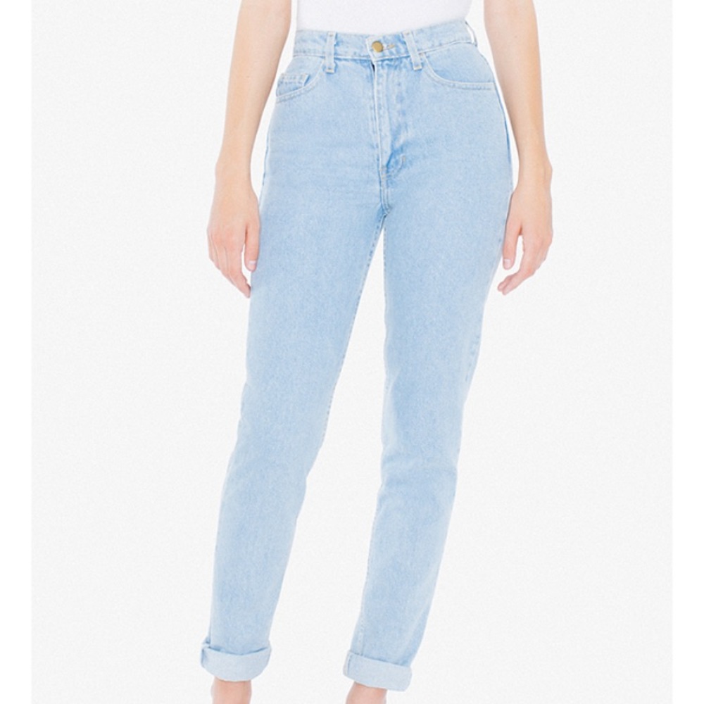 AA High-Waist Jean (Medium Stone-Washed Indigo)