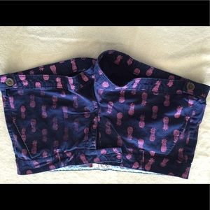 Pineapple shorts from Target.