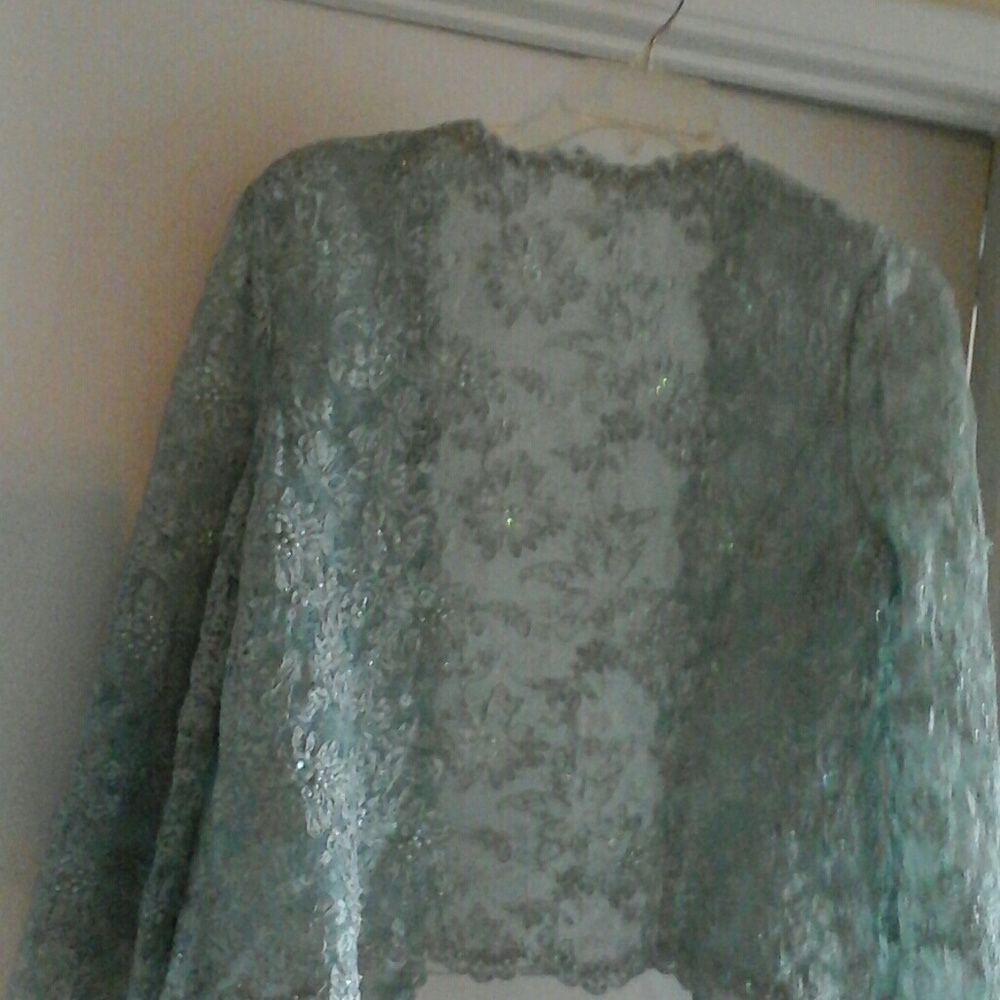 Formal Evening  /  Bridal Dress Size 16 Teal color