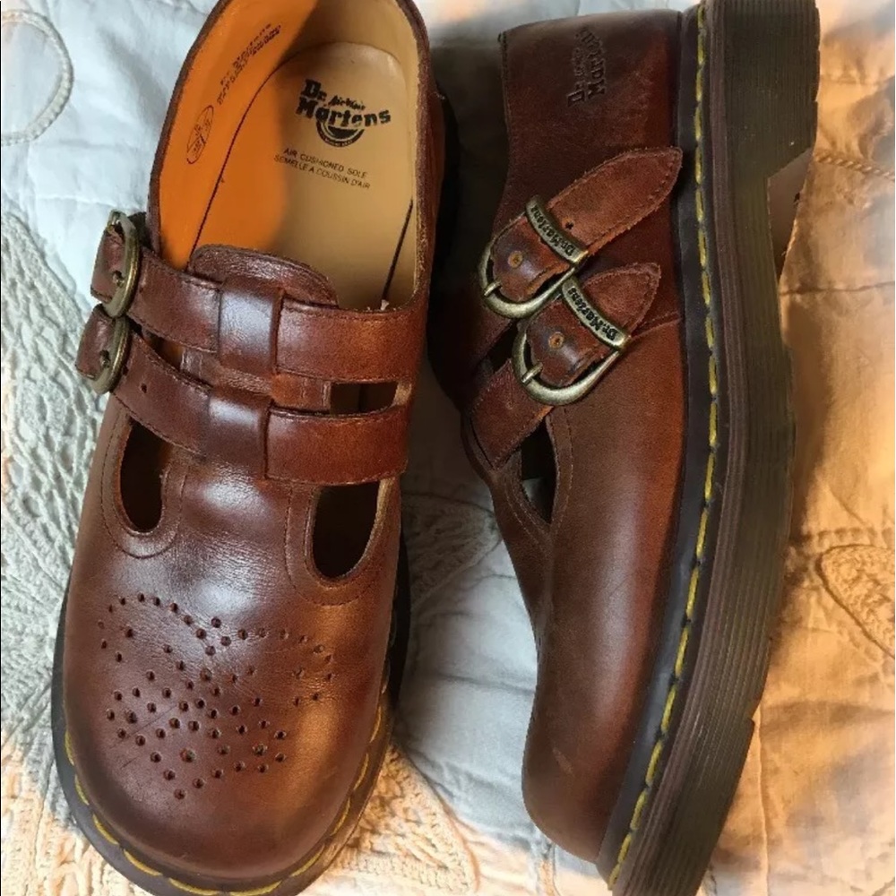 Doc Martens Women's 8065 Maryjane Double Strap 6 - Picture 3 of 8