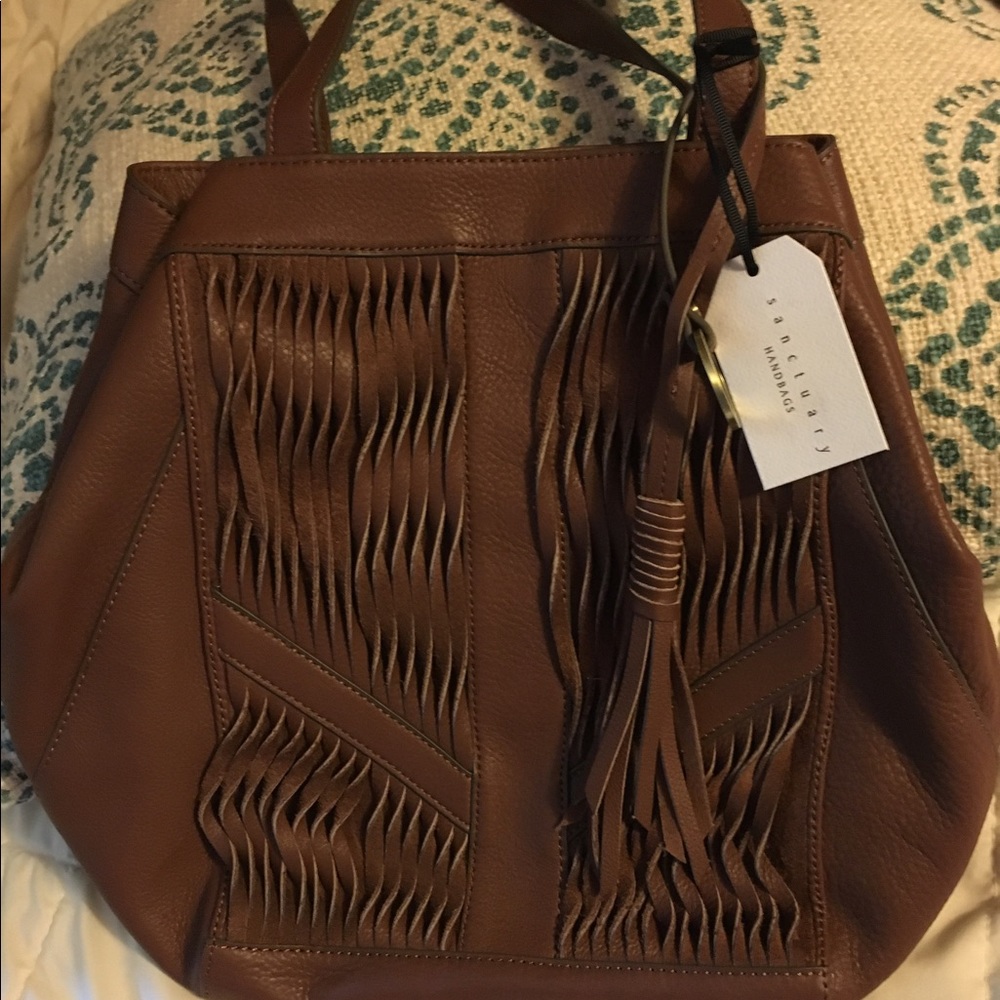 Gorgeous, buttery soft SANCTUARY leather handbag