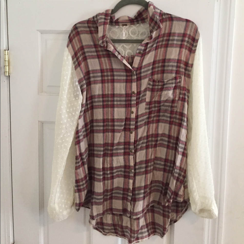 Free People Button Down