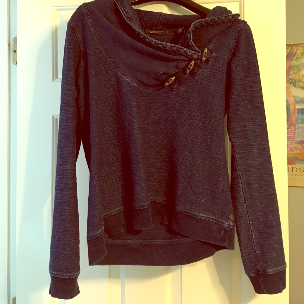 Demim sweater, Maison Scotch, size 2