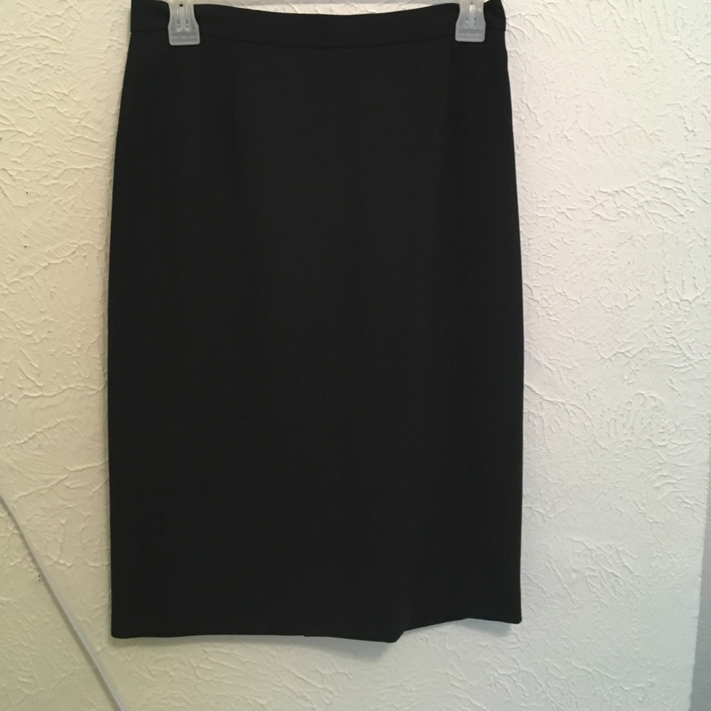 J. Crew Black Pencil Skirt