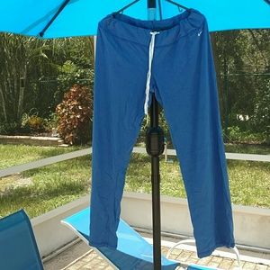 Blue nike athletic department sweatpants