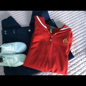 Ralph Lauren pullover nautical-themed jacket