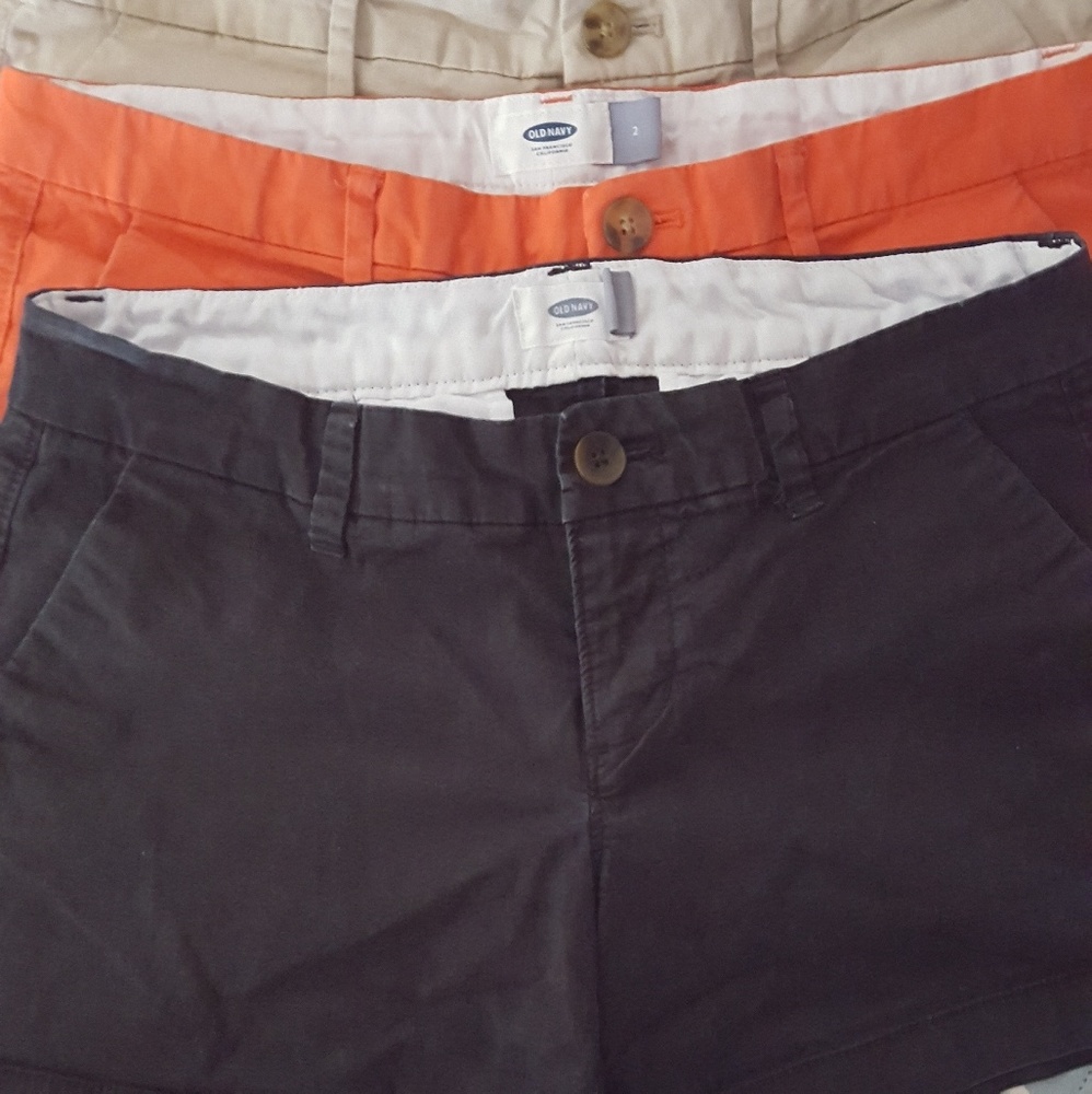 3 PAIR low rise short shorts cute and cool for sum
