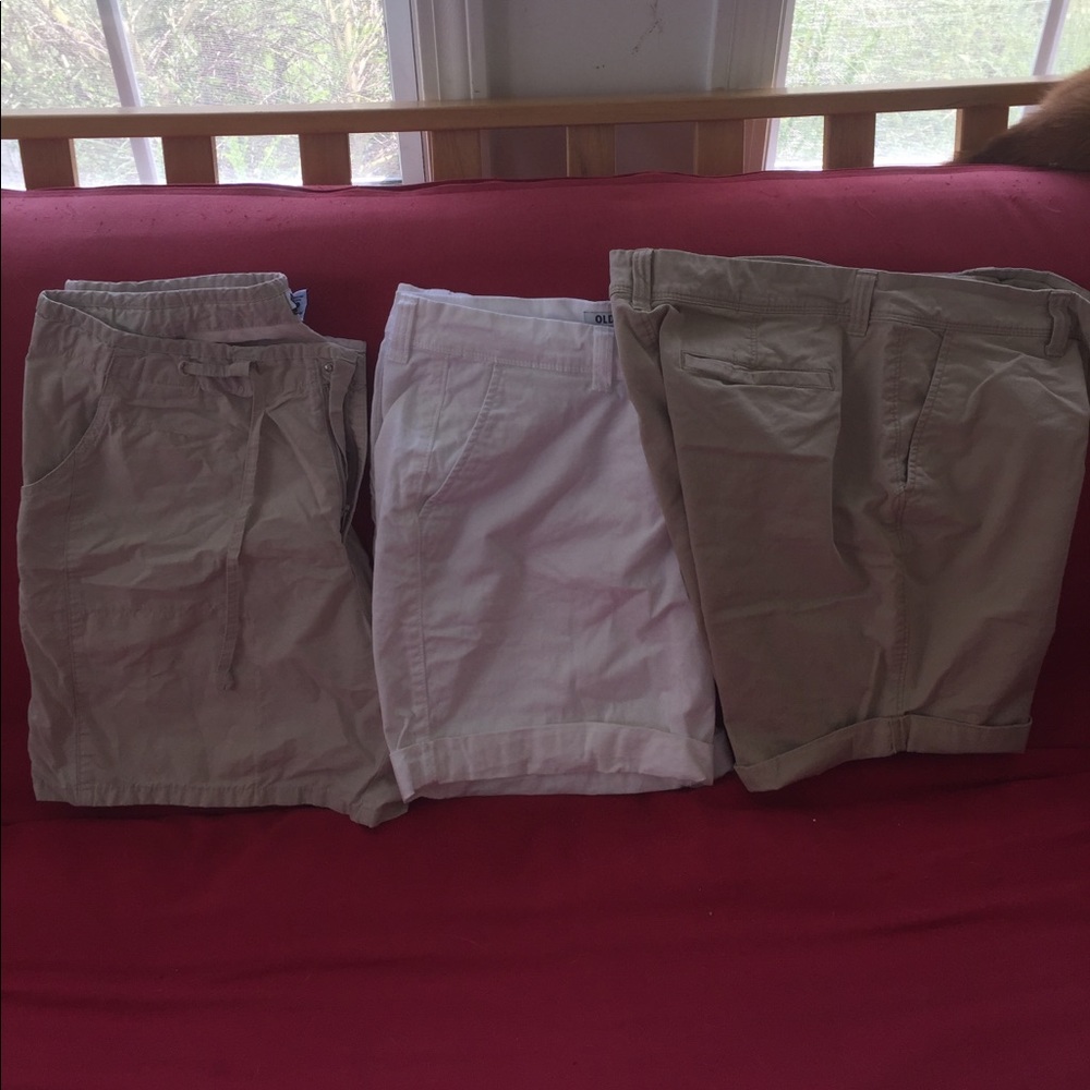 3 pairs cotton shorts