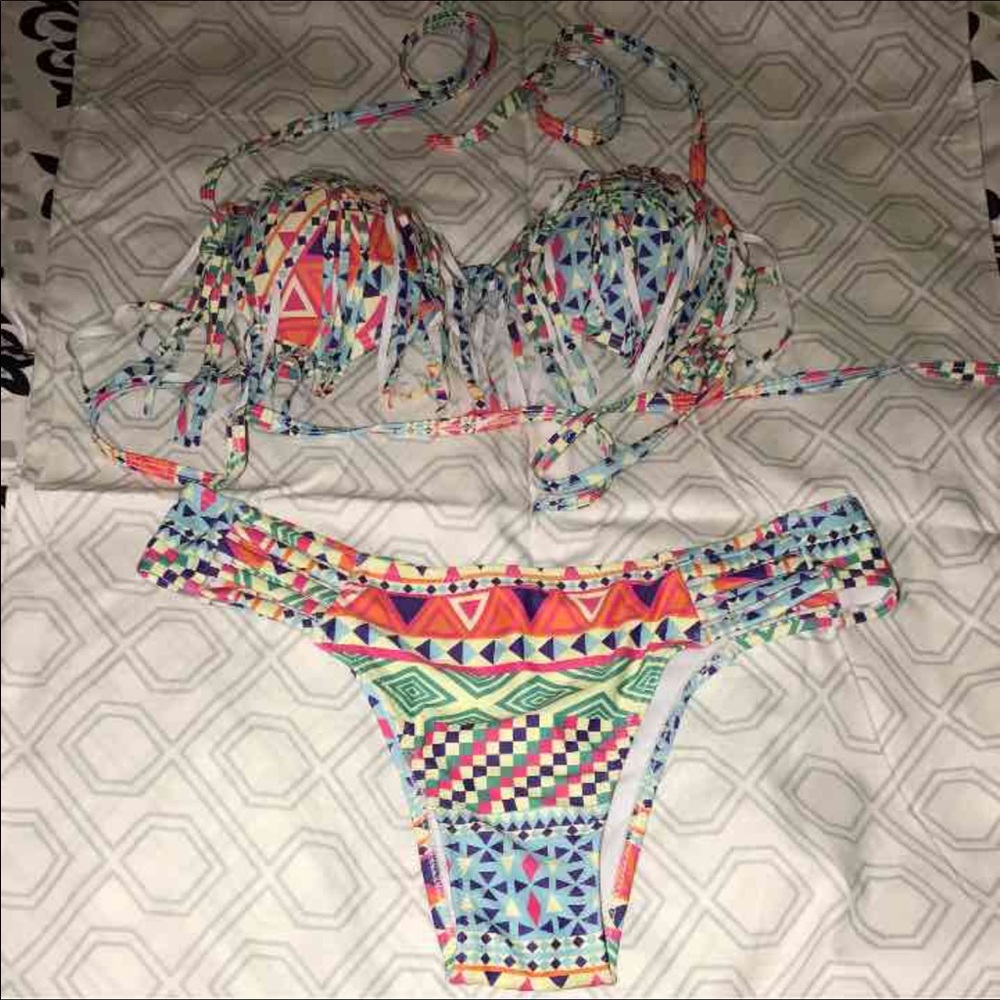Fringe Bikini - 2 Piece Swimsuit