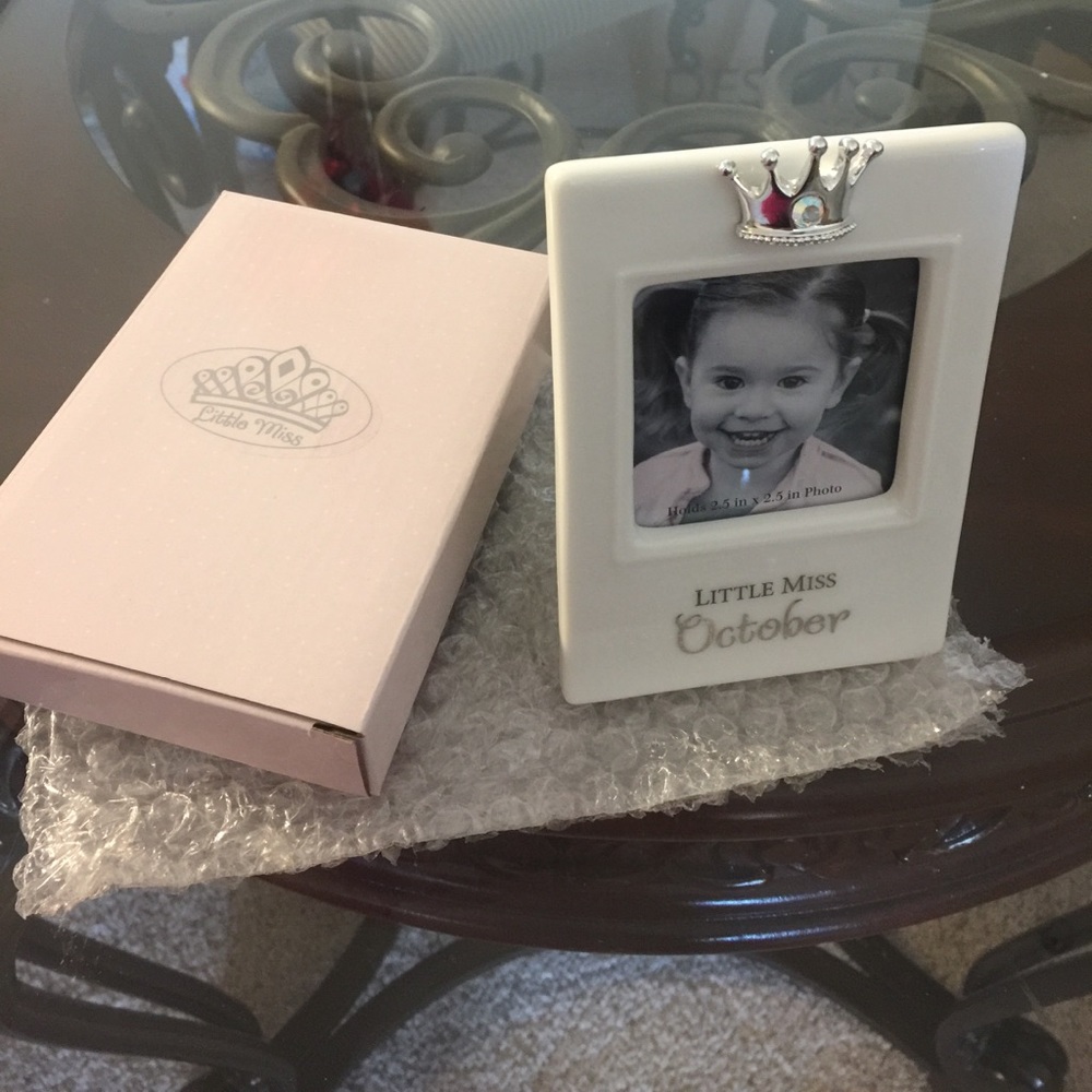 Little Miss October Frame