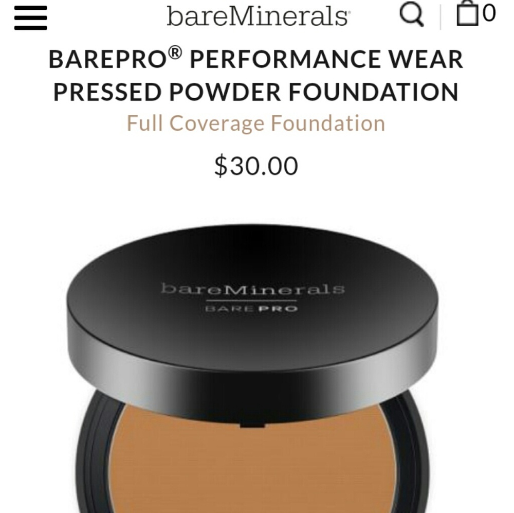 Bare Minerals Bare Pro Powder Foundation