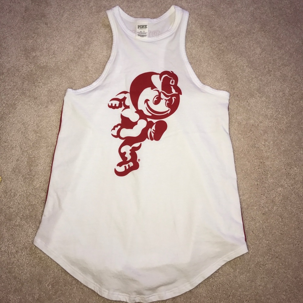 PINK ohio state tank