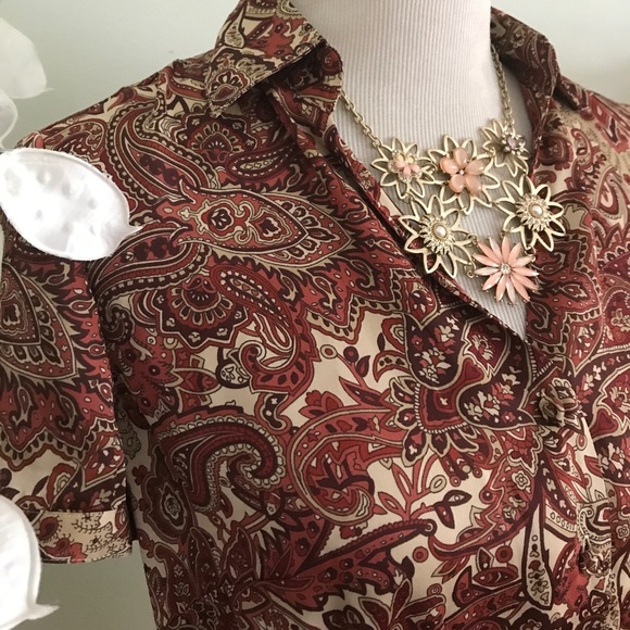 LOFT VINTAGE BLOUSE - Picture 2 of 4