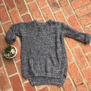 Gray Knit Sweater