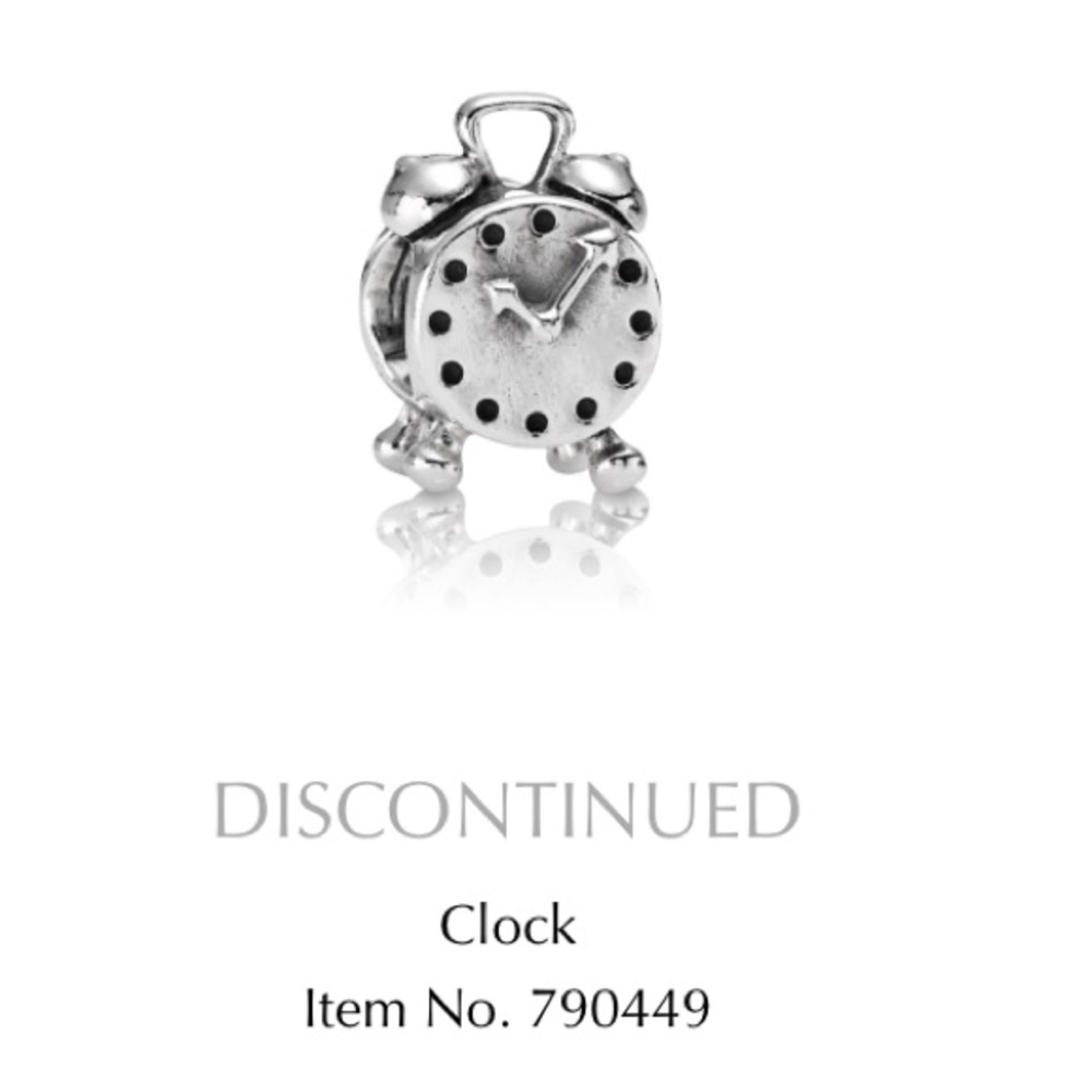 Pandora Clock Charm