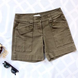 CAbiOlive Green Shorts