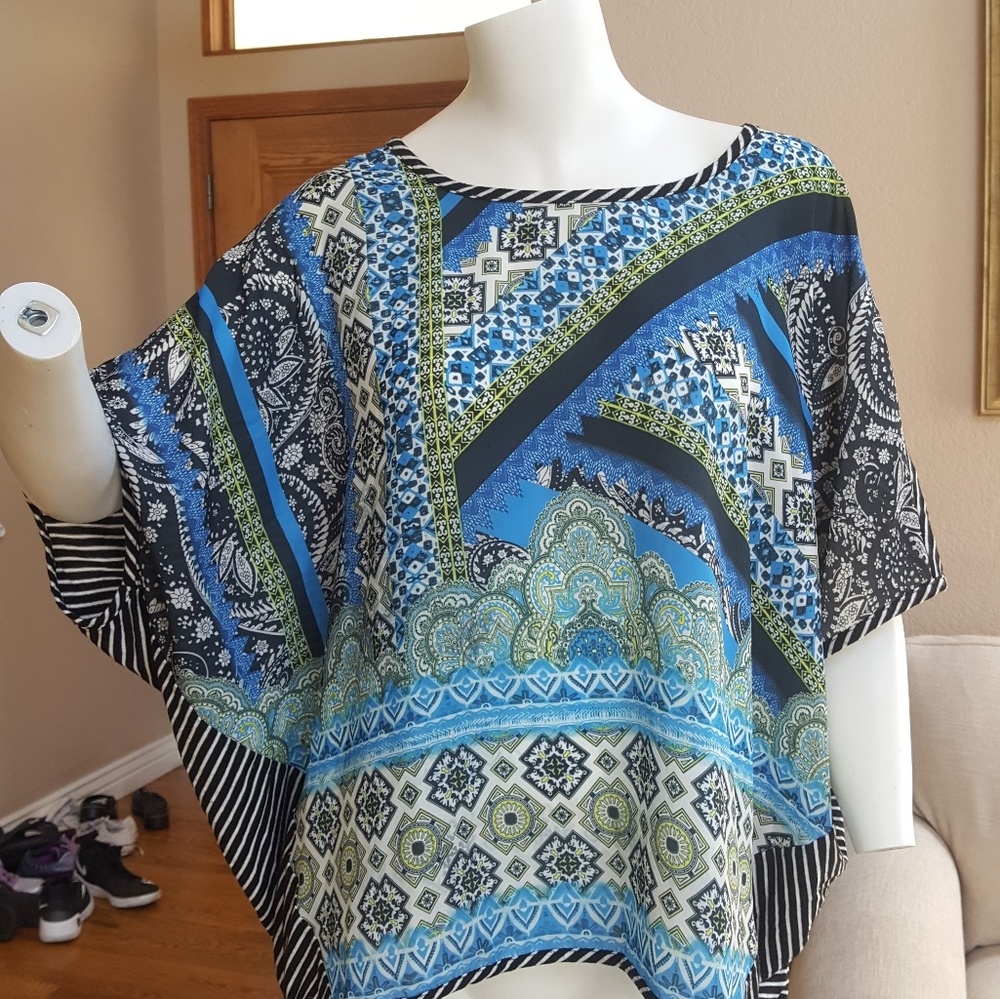 Pretty French Blue Top