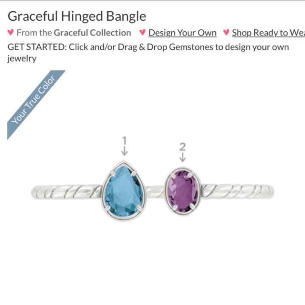 Brighton Graceful hinged bangle