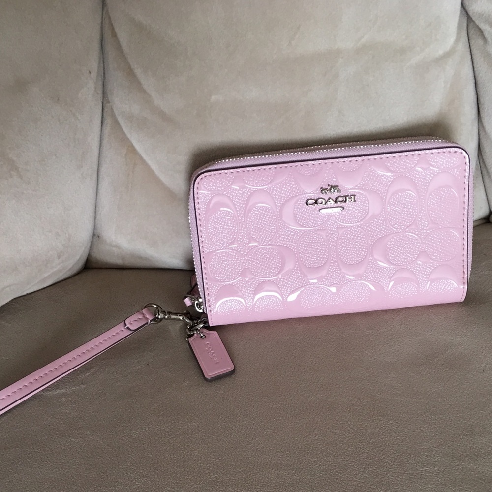 🎈SOLD🎈Coach Petal Pink wallet NWT 53310