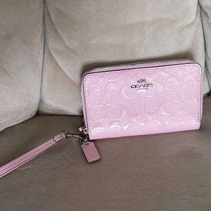 🎈SOLD🎈Coach Petal Pink wallet NWT 53310