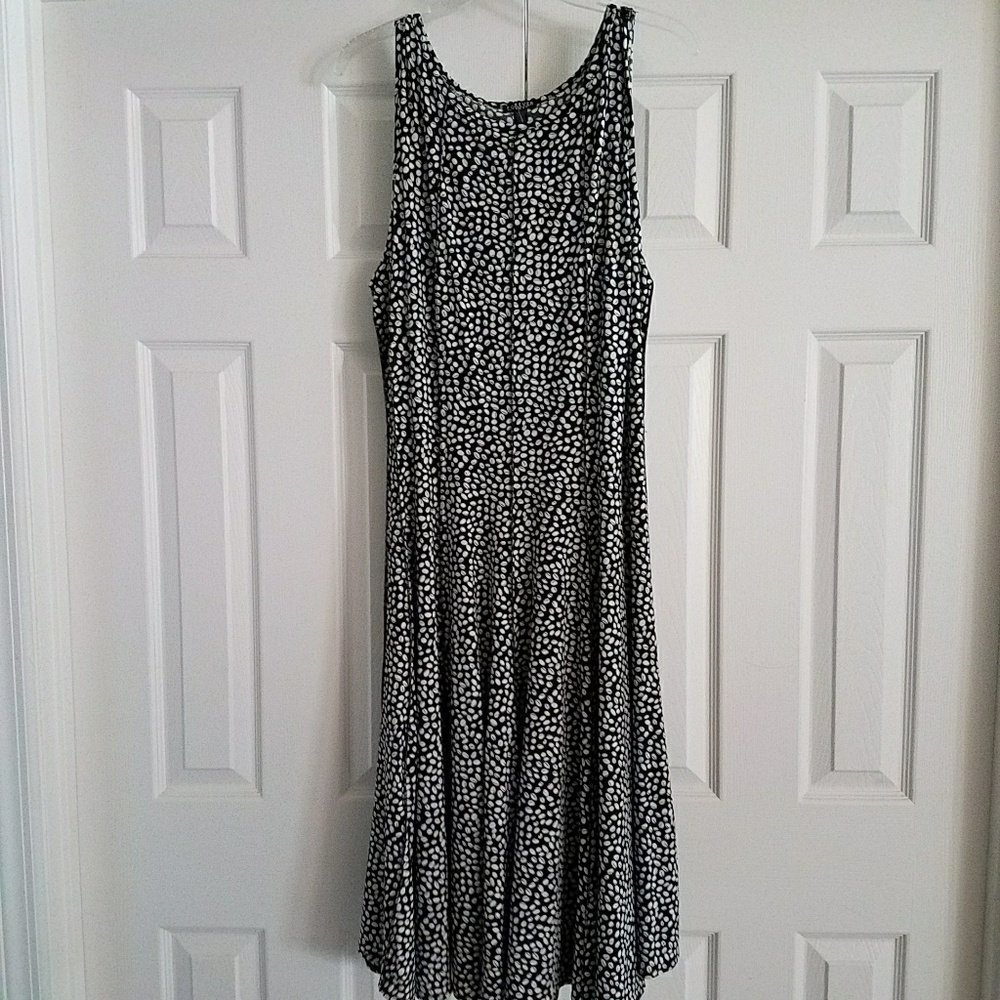 Black and White Dress