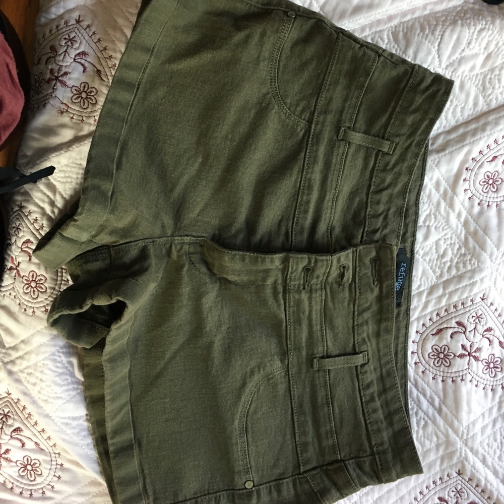 Army Green shorts