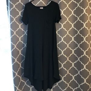 LuLaRoe Carly Dress in Heather Gray