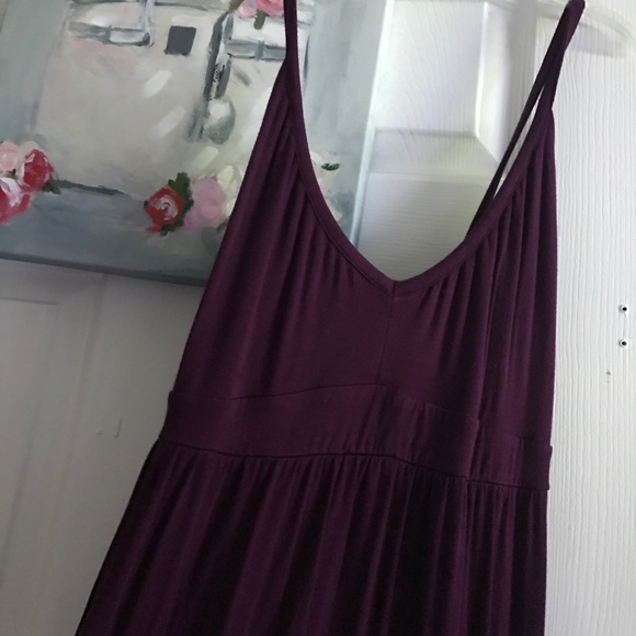 Purple Maxi Dress - Picture 2 of 4