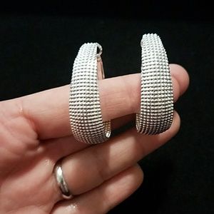 Sterling Silver Hoops