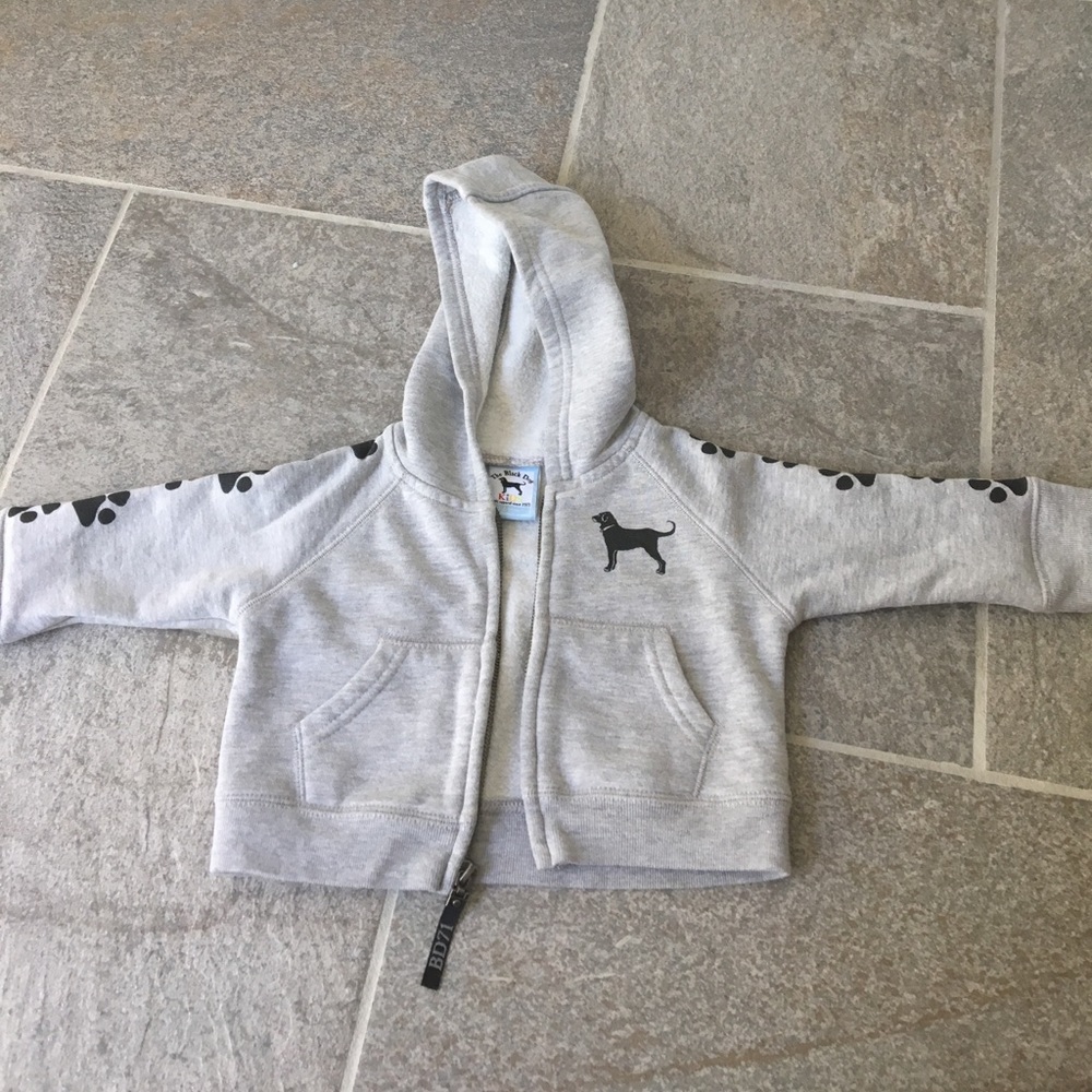 The Black Dog sweatshirt- gray 0-6months