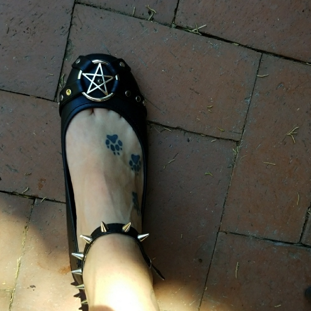 Punk flats size 7
