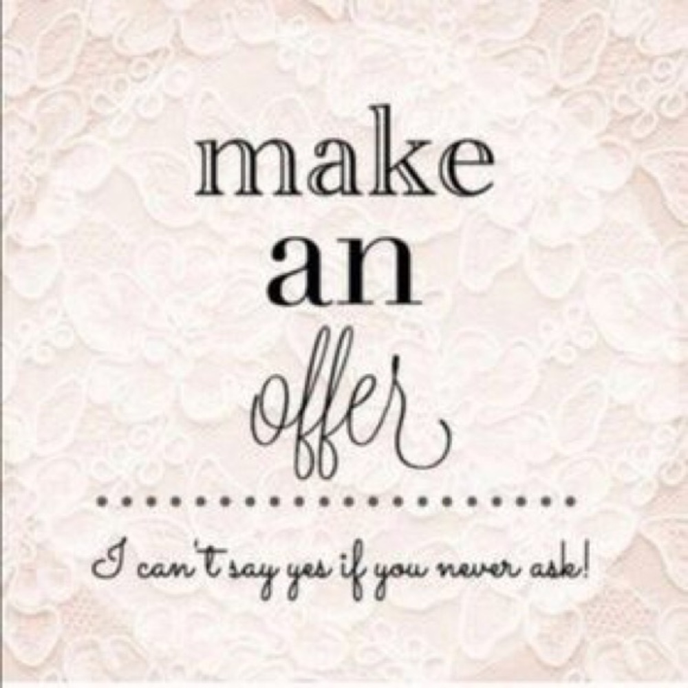 Open to reasonable offers