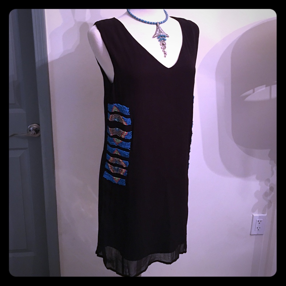 Anthropologie Black Dress NWT